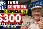 IVSS confirma bono especial de $300 para pensionados 2026-2027